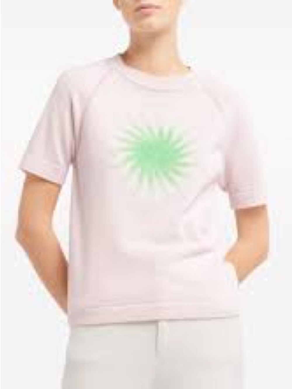 Barrie Intarsia Knit
Cashmere Top